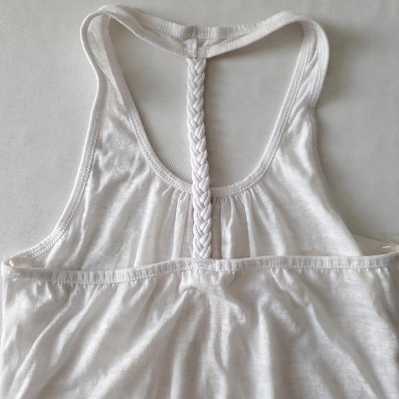 MIKEN Swim Burnout Braided T Strap Tank Coverup - Picture 5 of 7